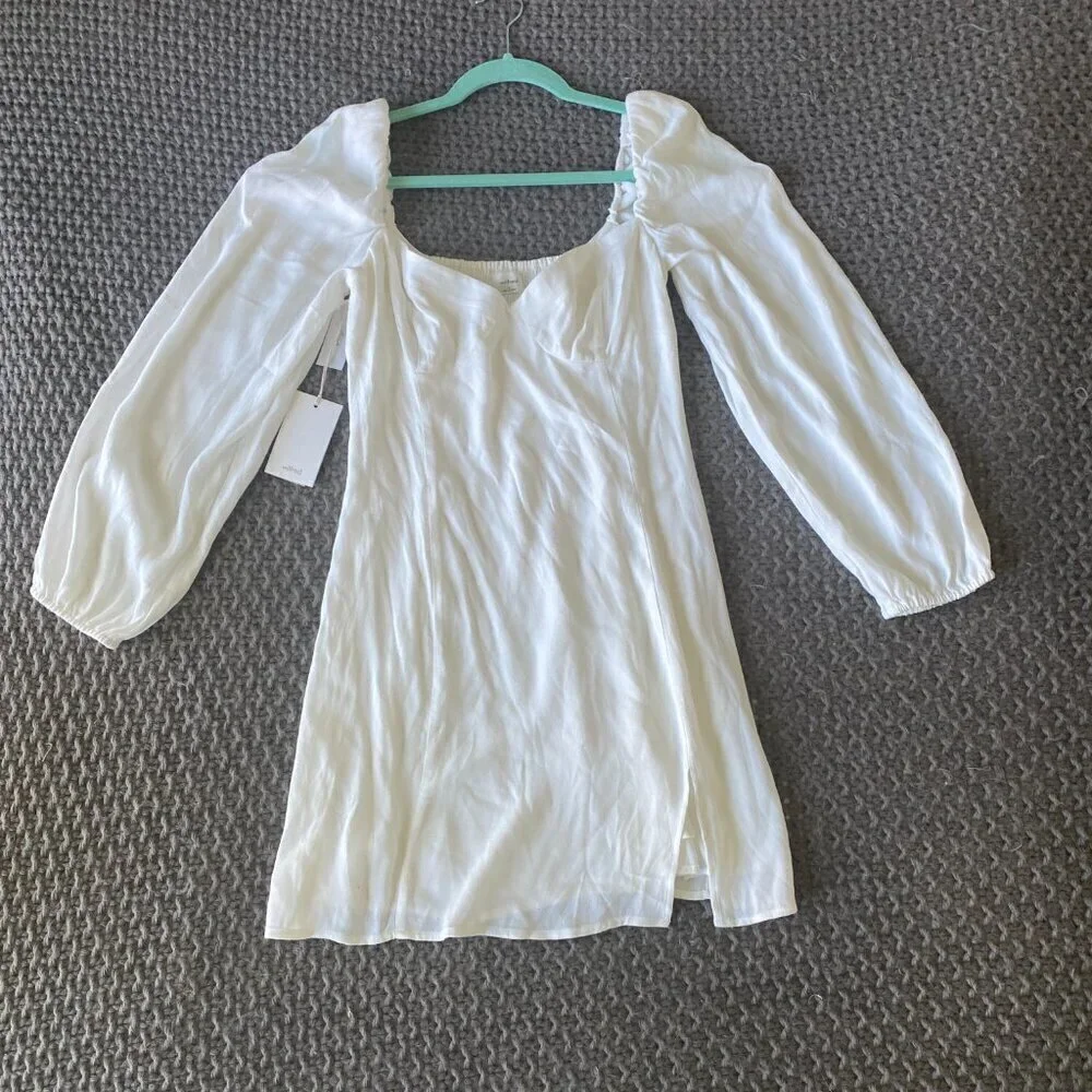 NWT Aritzia Wilfred Novella Mini Dress in Size 8 - Picture 3 of 7